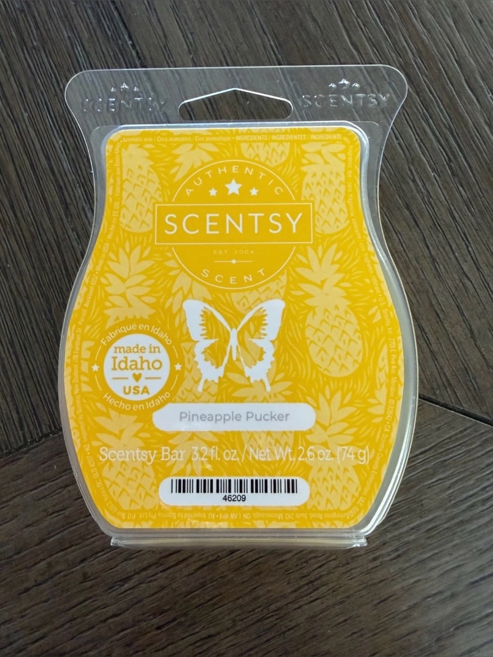 Scentsy Pineapple Pucker Wax Bar